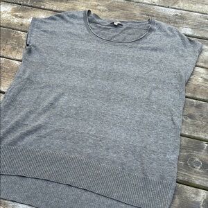 Lilla P stone/Gray Sleeveless Knit Top size S